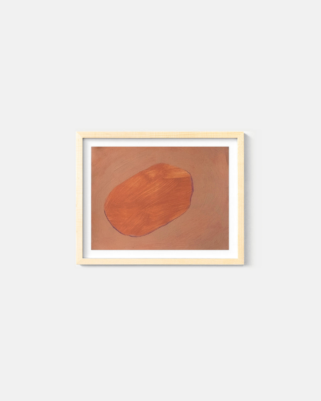 Painting by Agnes Walden titled "Patch study #5" - 1.