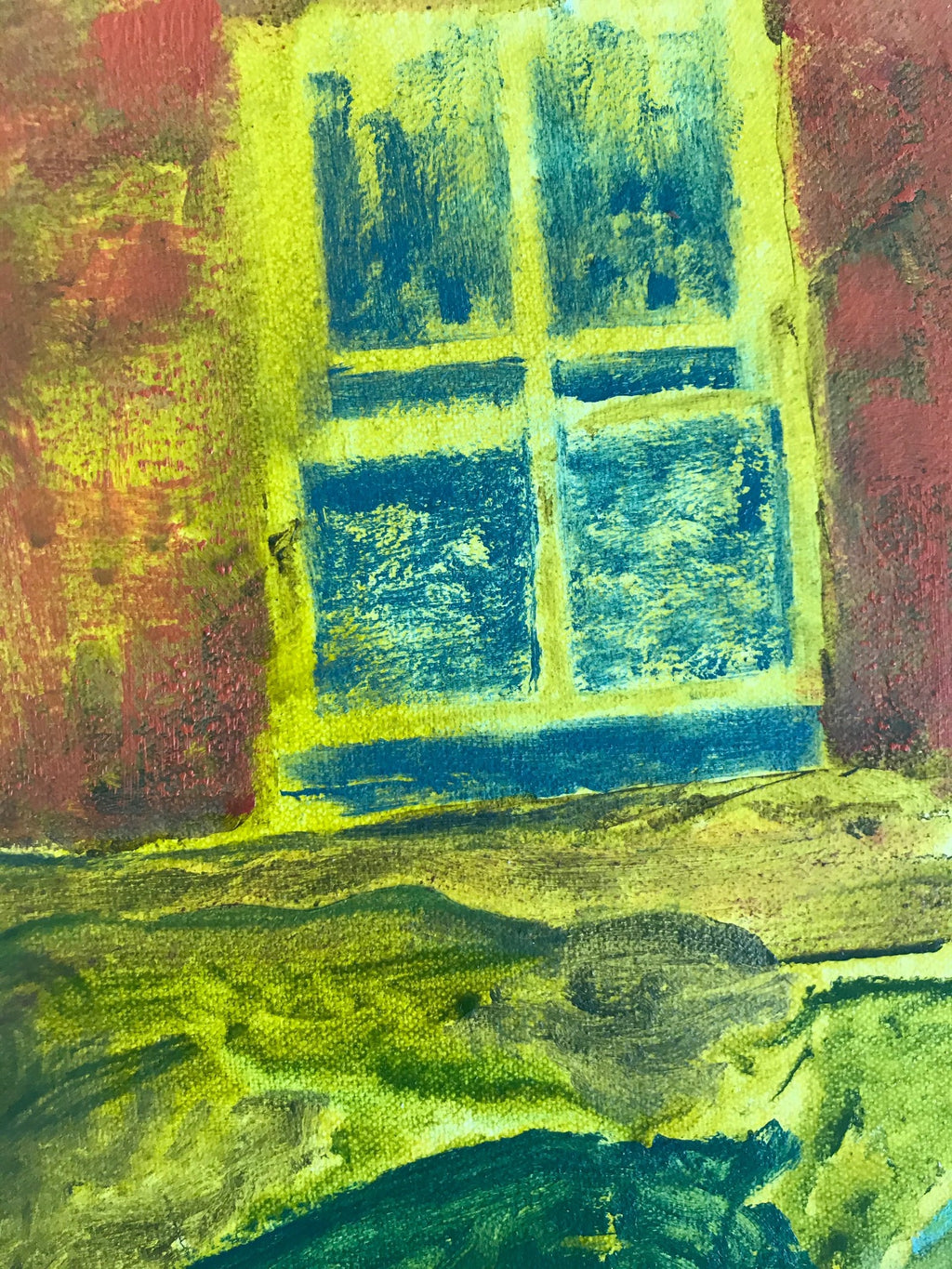 Painting by Agnes Walden titled "Montana" - 3.