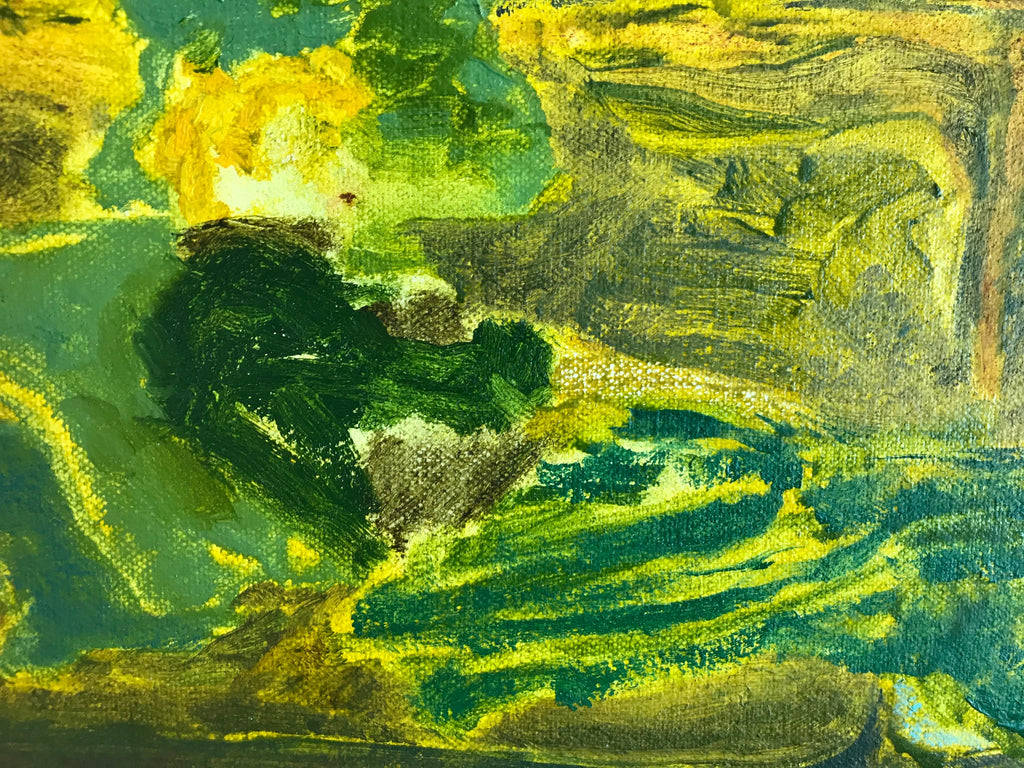 Painting by Agnes Walden titled "Montana" - 4.