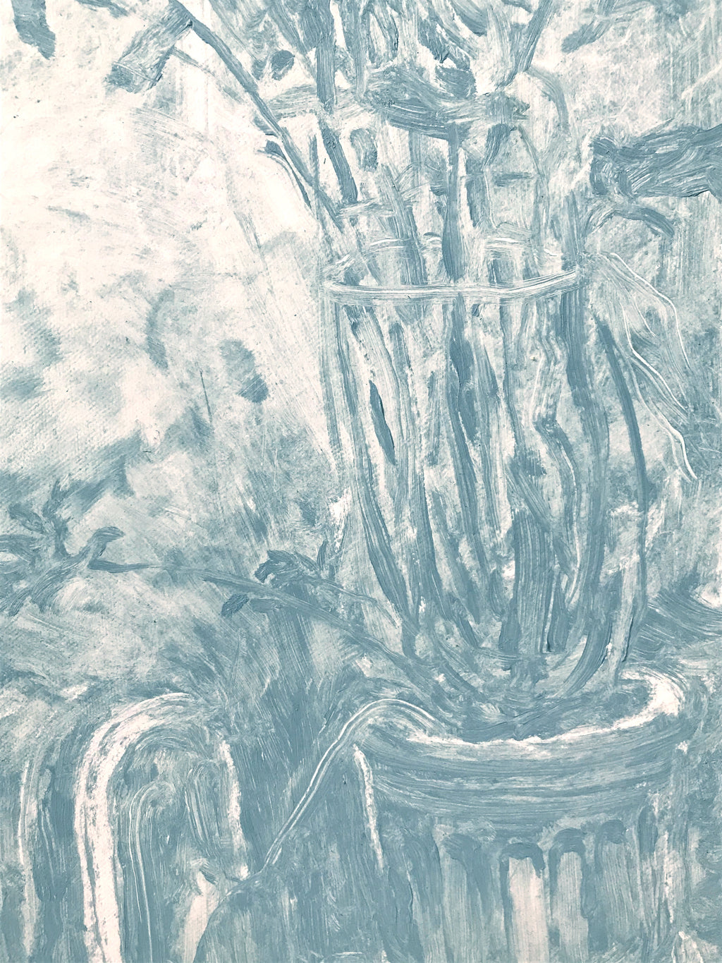 Painting by Agnes Walden titled "Isolation Painting" - 3.