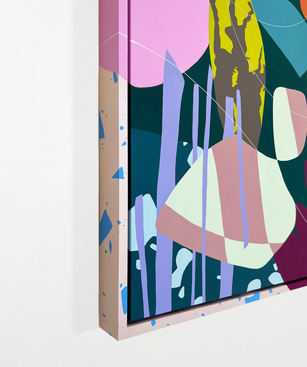 Painting by Alex Proba titled "Babciu, April 1993" - 3.