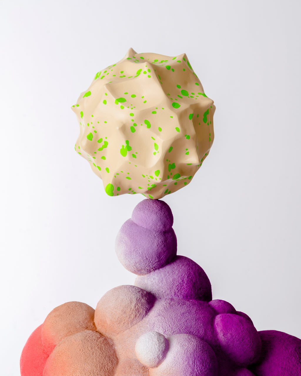 Sculpture by Alex Proba titled "Babciu, April 1995" - 3.