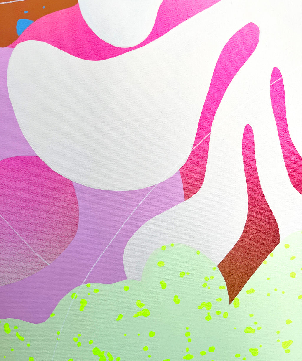 Painting by Alex Proba titled "Babciu, June 1991" - 5.