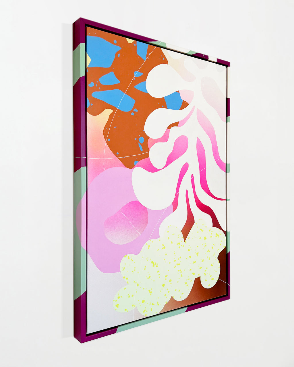 Painting by Alex Proba titled "Babciu, June 1991" - 3.