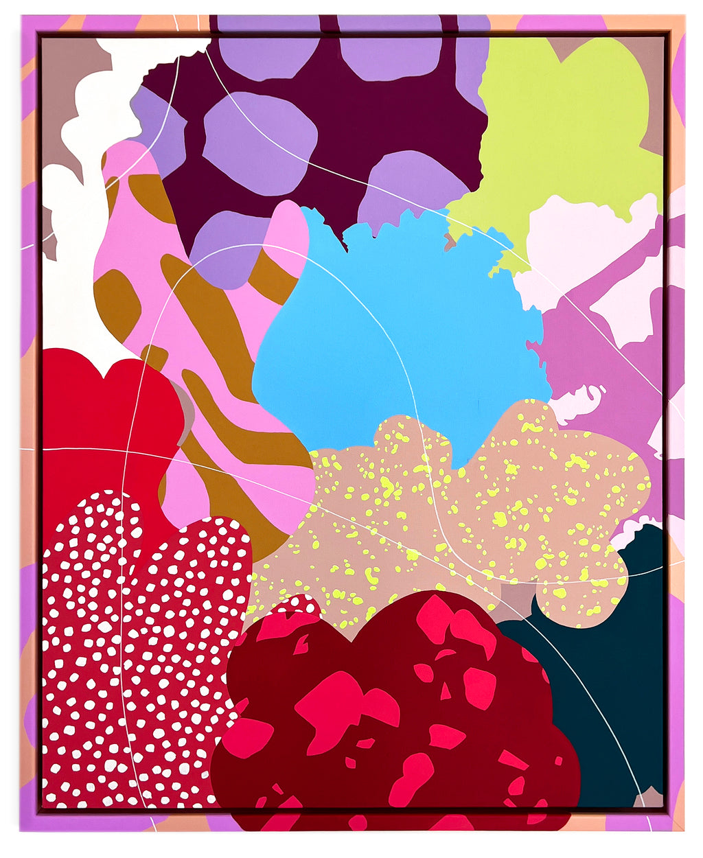 Painting by Alex Proba titled "Babciu, May 1993" - 2.