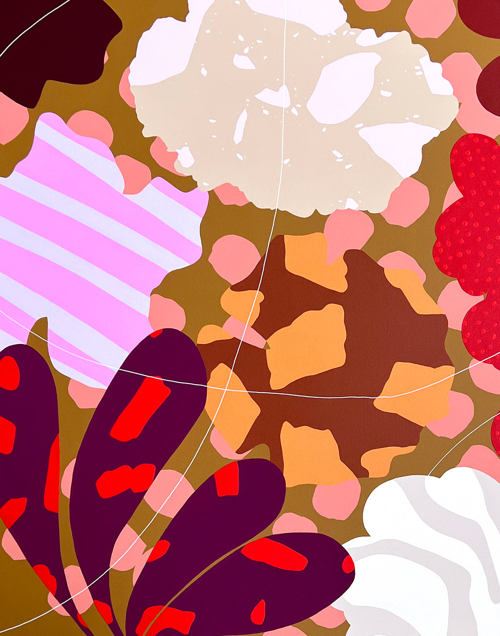 Painting by Alex Proba titled "Babciu, October 1991" - 5.