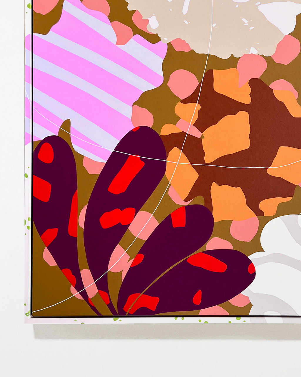 Painting by Alex Proba titled "Babciu, October 1991" - 4.