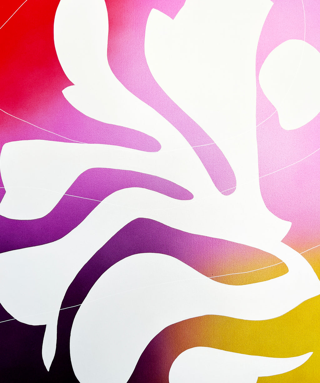 Painting by Alex Proba titled "Babciu, September 1996" - 3.