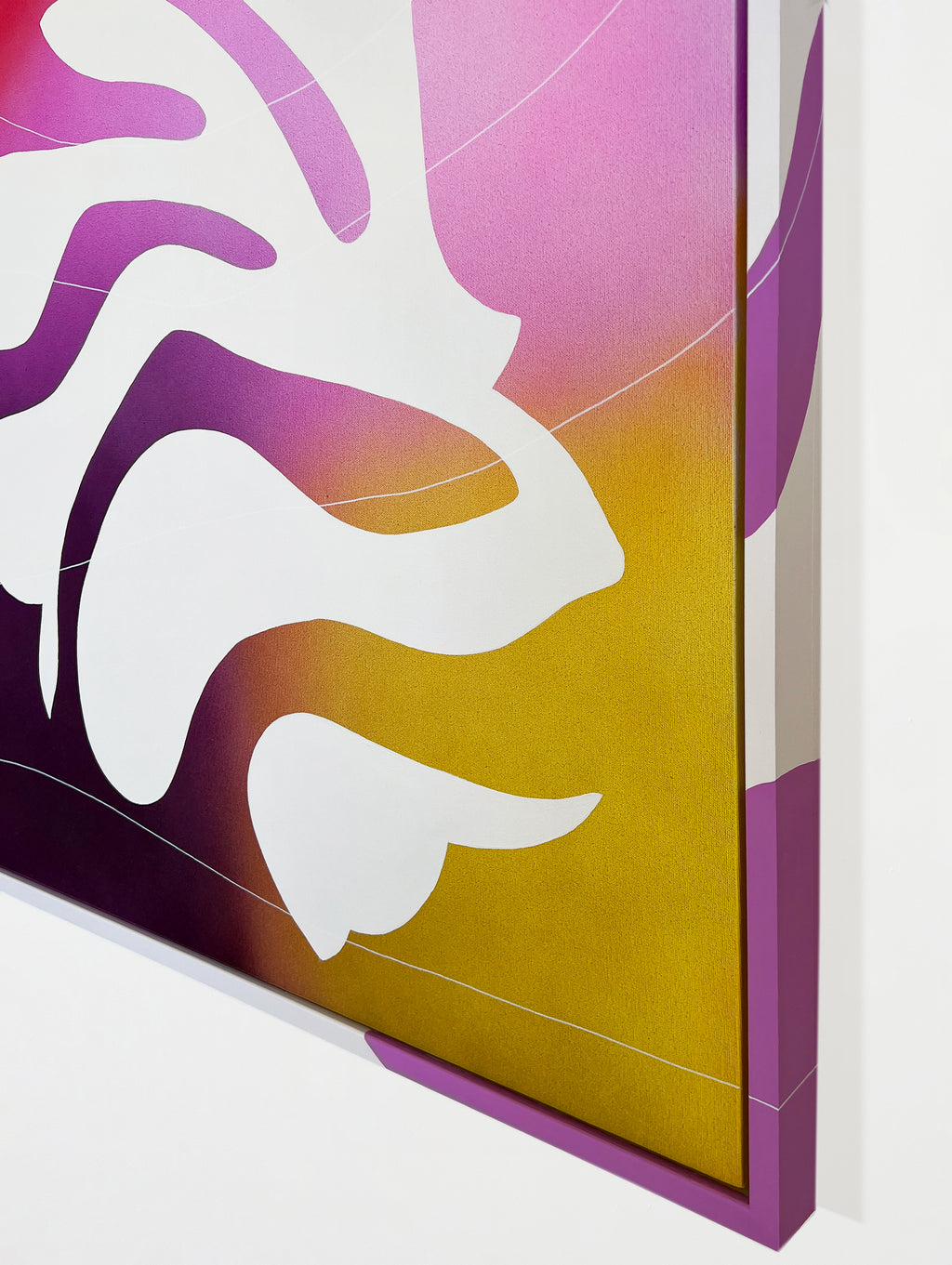 Painting by Alex Proba titled "Babciu, September 1996" - 4.