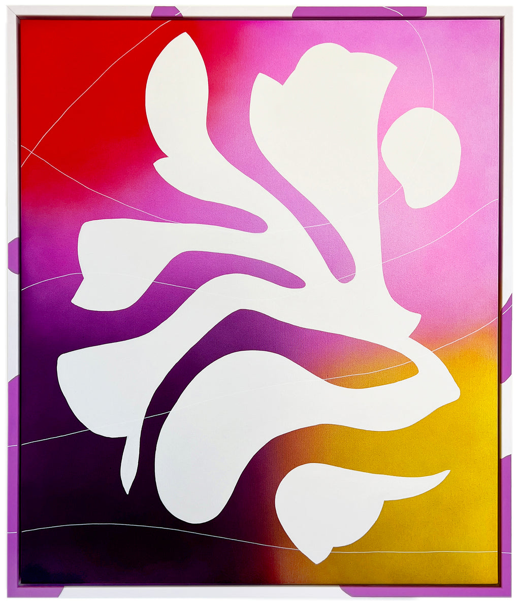 Painting by Alex Proba titled "Babciu, September 1996" - 2.