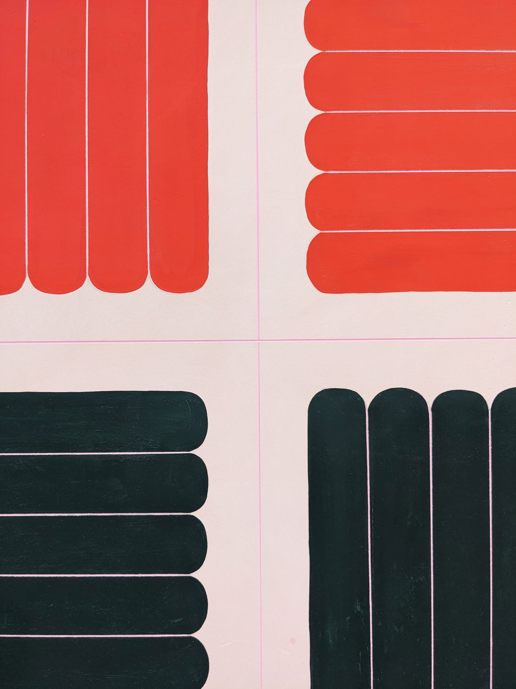 Painting by Arielle Zamora titled "Different Still" - 4.