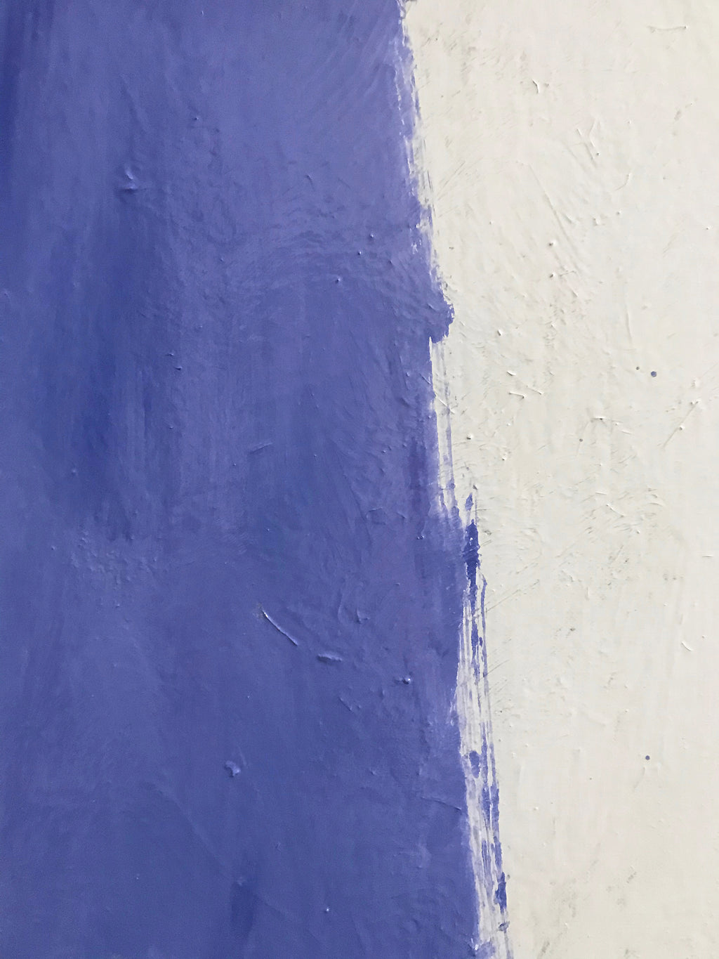 Painting by Aschely Vaughan Cone titled "Blue Portal, Red Sun" - 6.