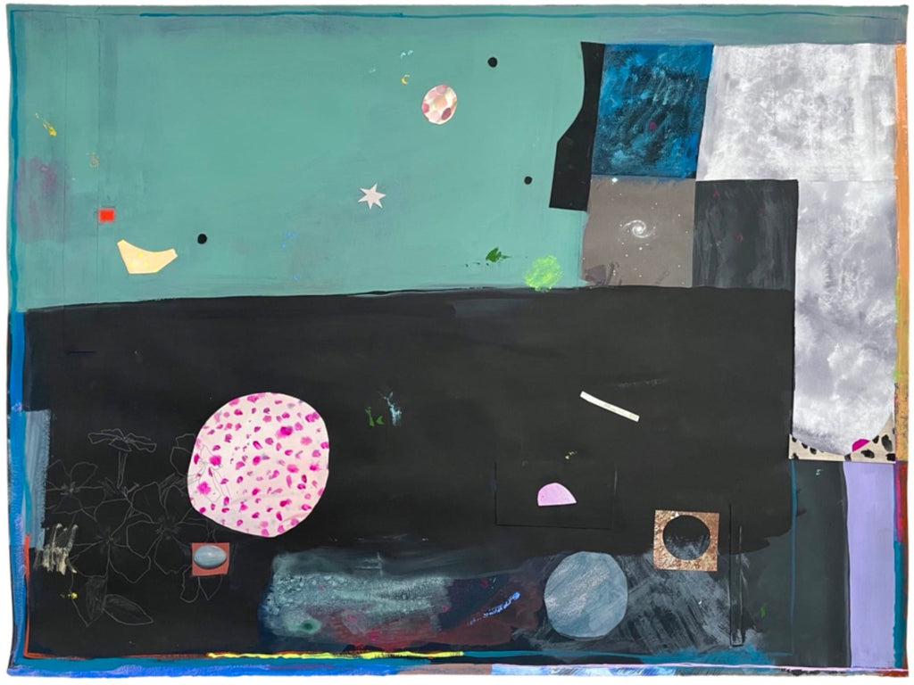 Painting by Ashely Peifer titled "everlasting phlox" - 2.