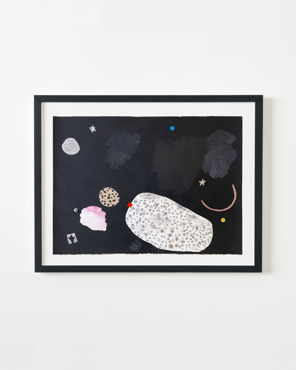 Painting by Ashely Peifer titled "night olive" - 4.