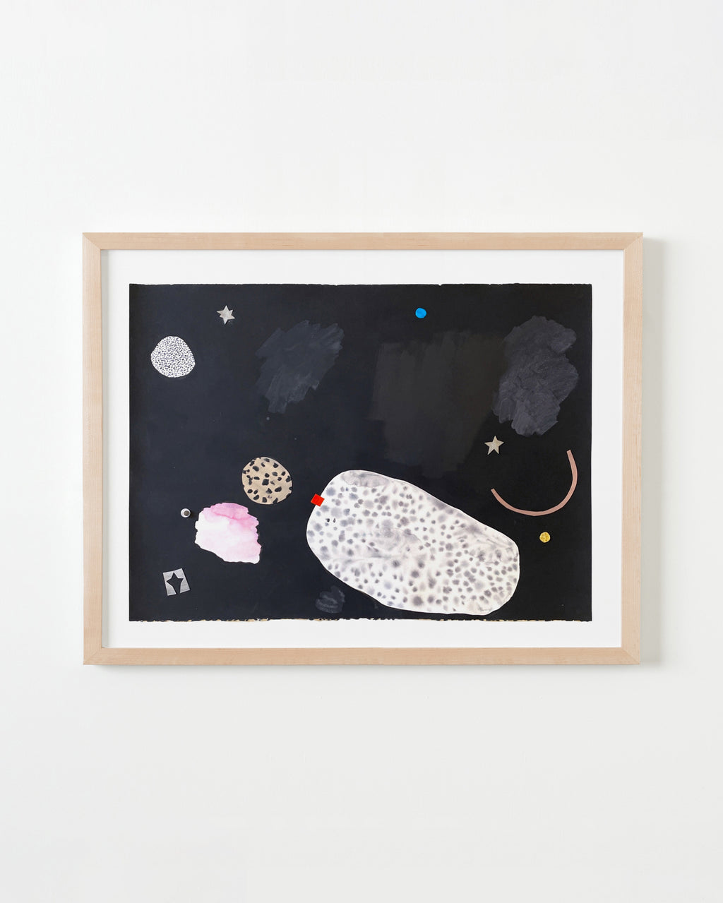 Painting by Ashely Peifer titled "night olive" - 3.