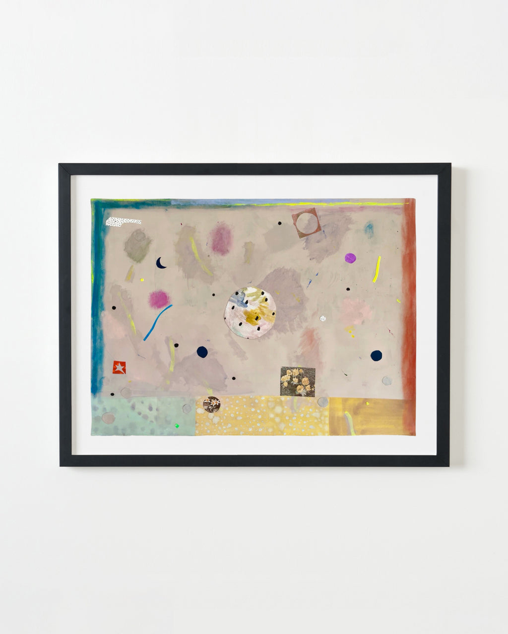 Painting by Ashely Peifer titled "plans for the garden" - 4.
