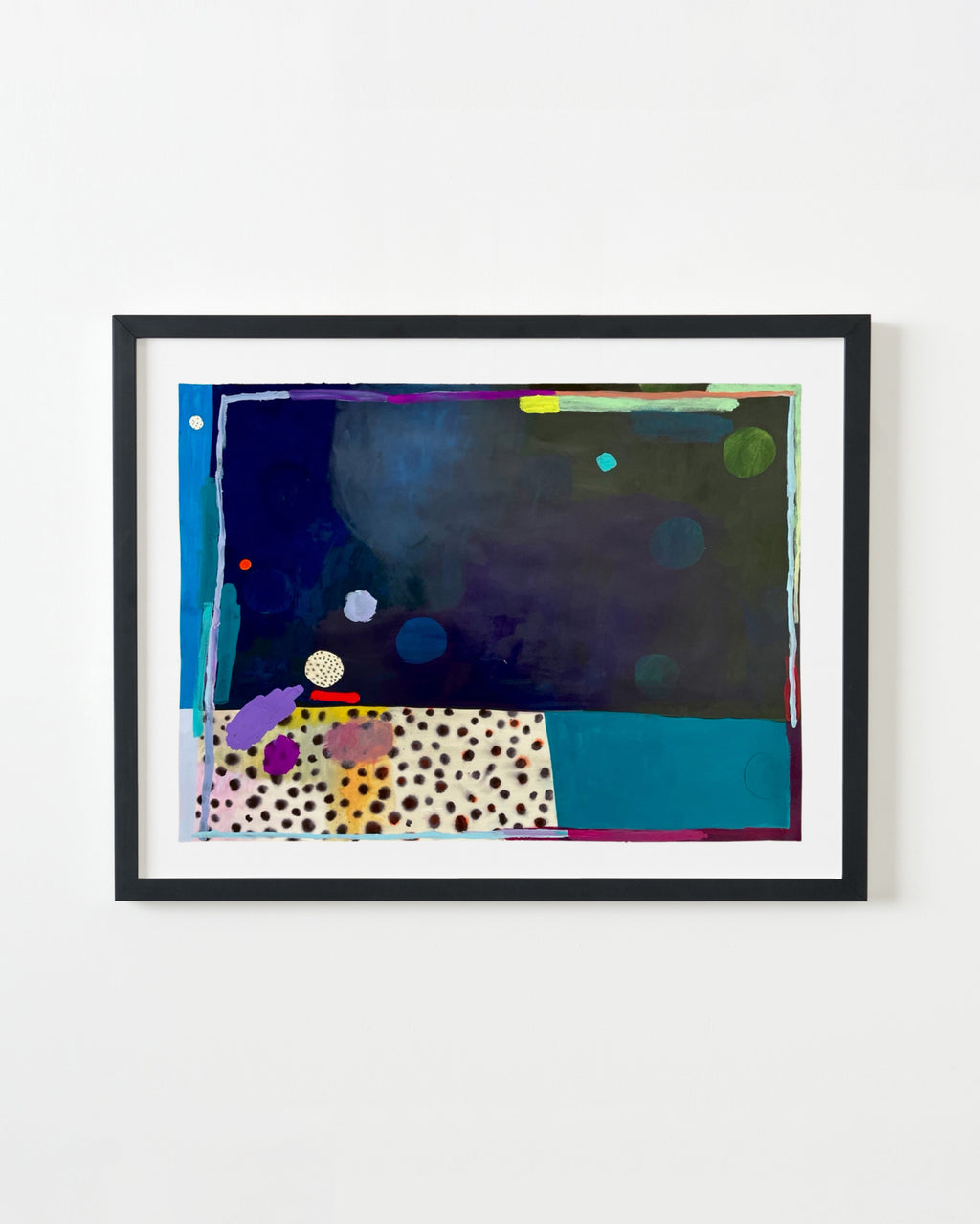 Painting by Ashely Peifer titled "sunken thrill" - 4.