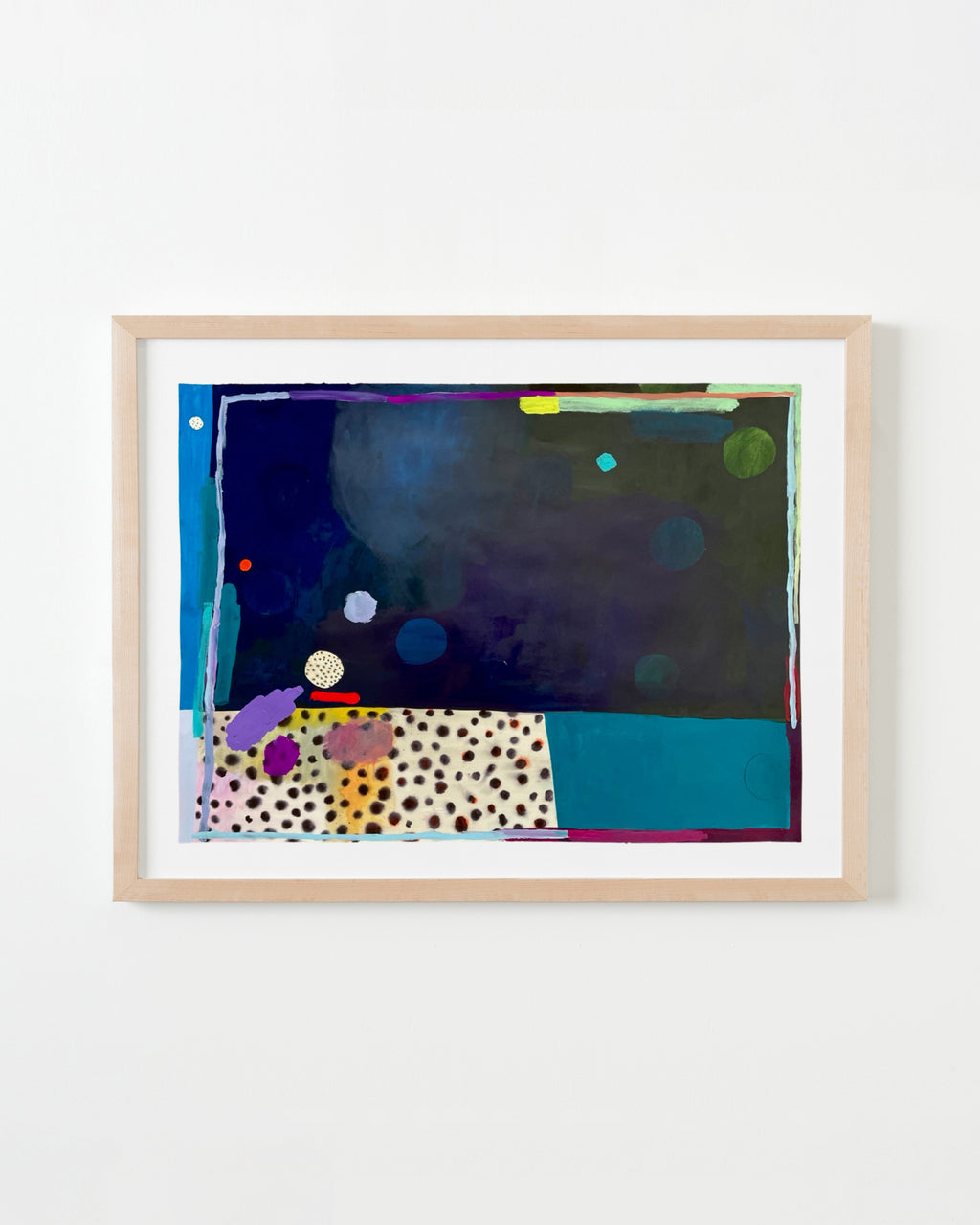 Painting by Ashely Peifer titled "sunken thrill" - 3.