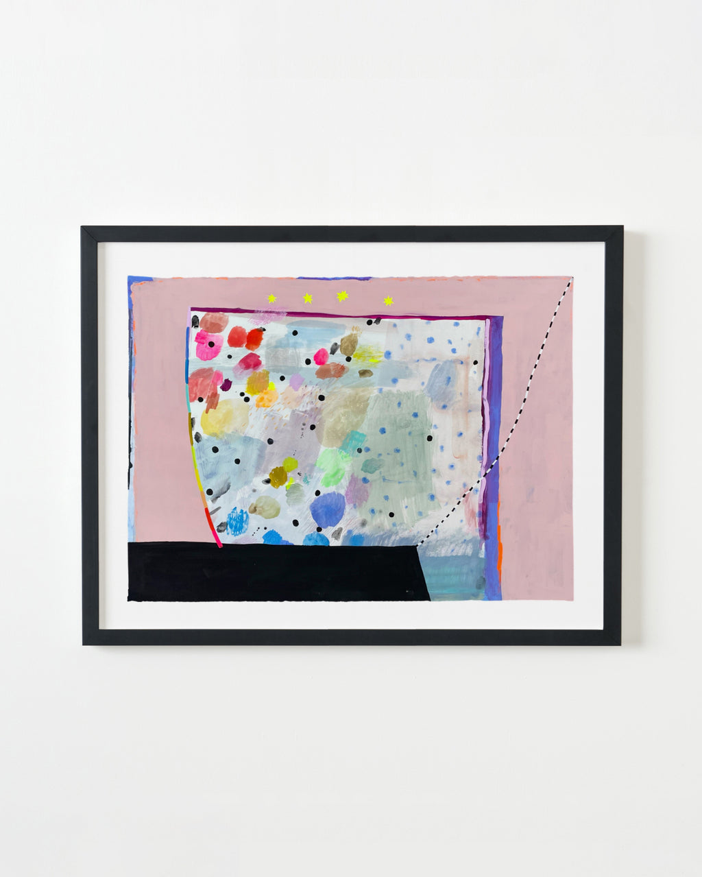 Painting by Ashely Peifer titled "to the brim" - 4.