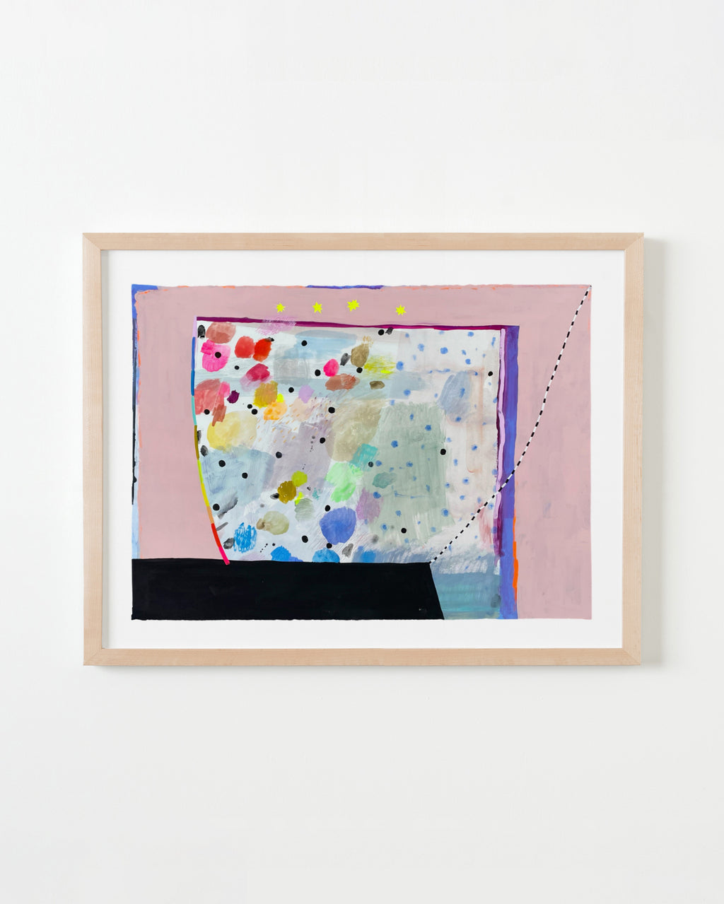 Painting by Ashely Peifer titled "to the brim" - 3.