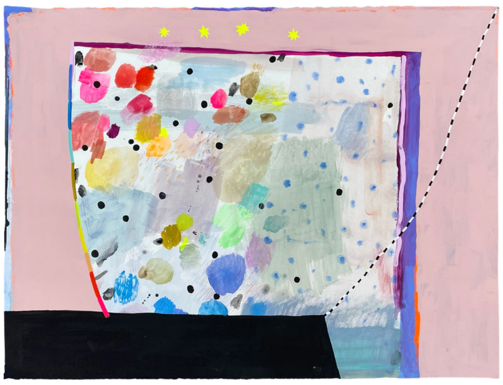 Painting by Ashely Peifer titled "to the brim" - 2.