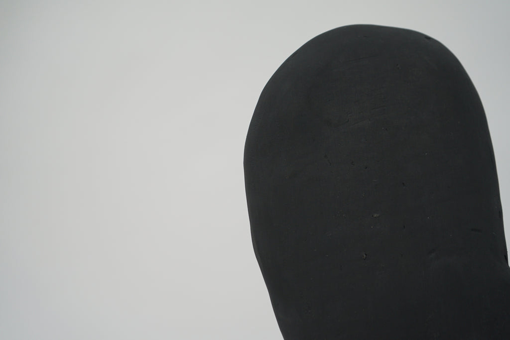 Sculpture by Fitzhugh Karol titled "Beach Stone Jax II" - 5.