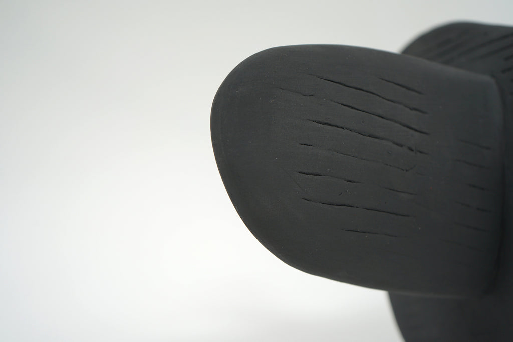 Sculpture by Fitzhugh Karol titled "Beach Stone Jax I" - 3.