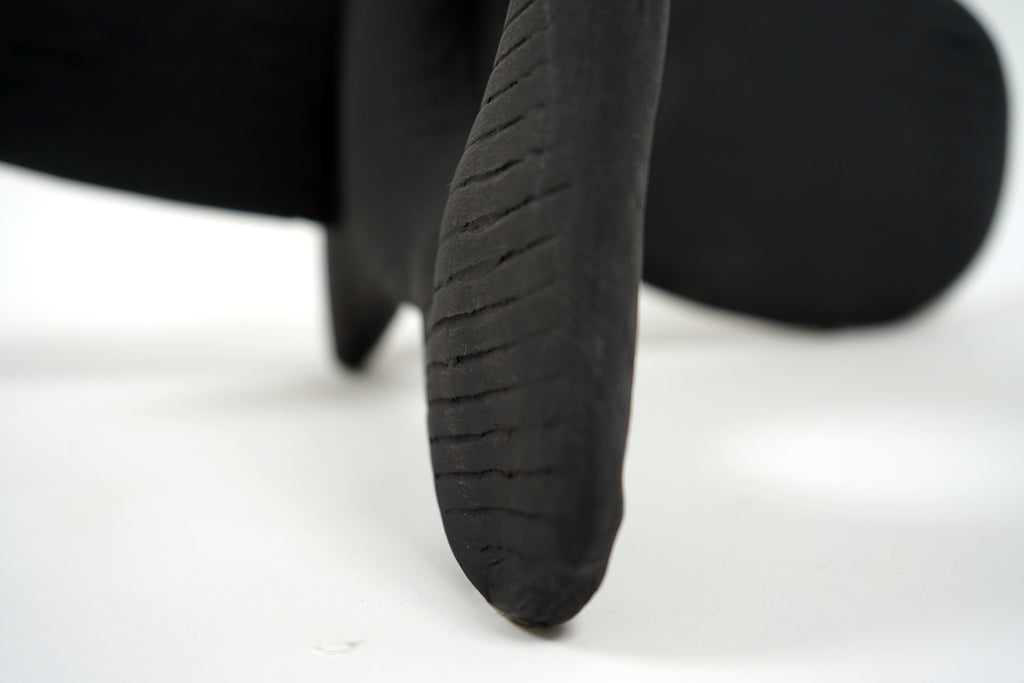 Sculpture by Fitzhugh Karol titled "Beach Stone Jax I" - 4.