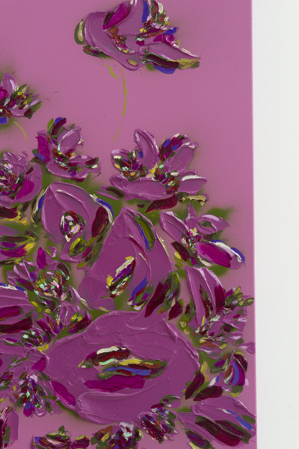 Painting by Erin Lynn Welsh titled "Botany Mono 64" - 3.