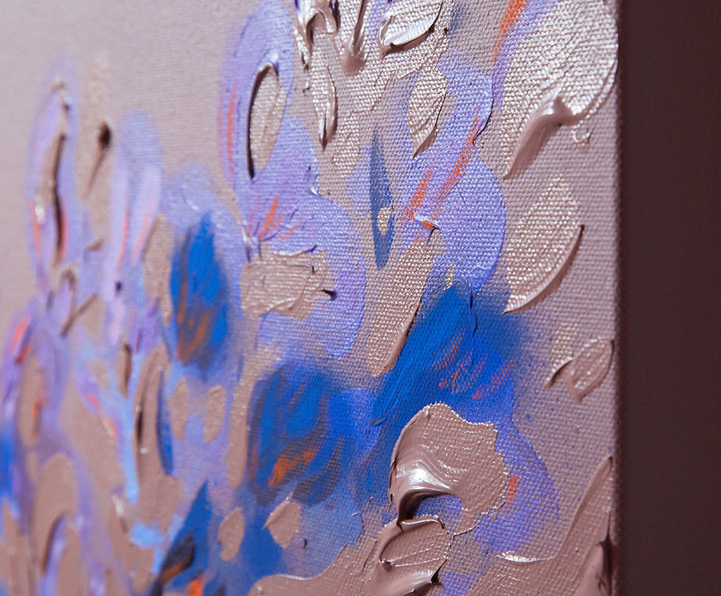 Painting by Erin Lynn Welsh titled "Botany Mono 81" - 3.