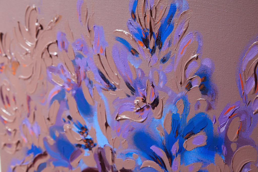 Painting by Erin Lynn Welsh titled "Botany Mono 81" - 4.