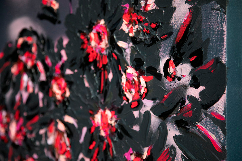 Painting by Erin Lynn Welsh titled "Botany Mono 88" - 3.