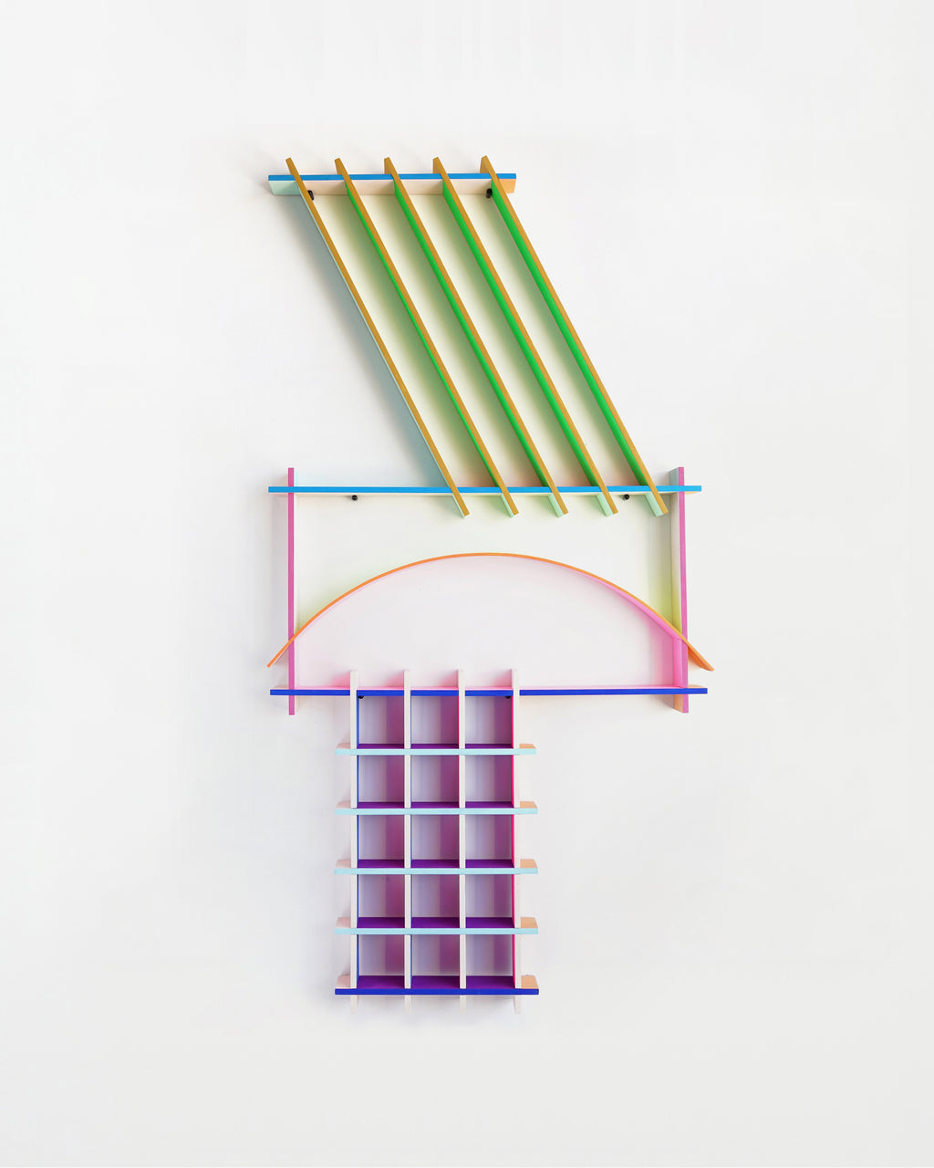 Sculpture by Adam Frezza & Terri Chiao (CHIAOZZA) titled "Lean Bow Stitch" - 1.