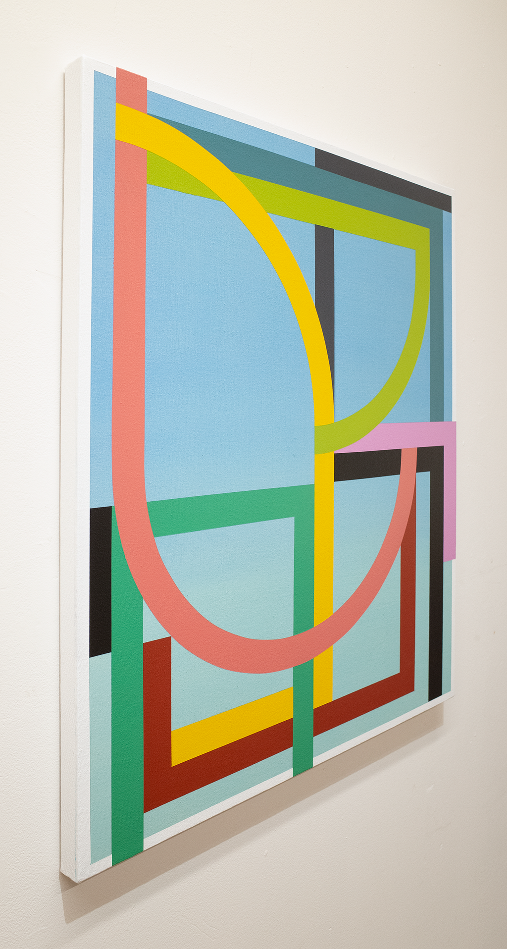 Painting by Christian Nguyen titled "Dance Partner" - 3.