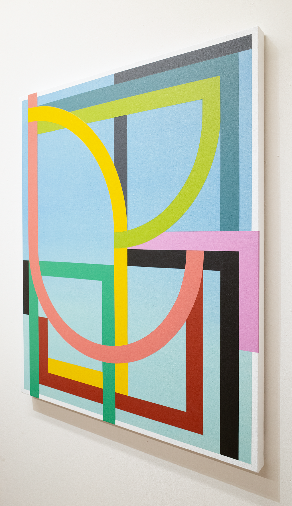 Painting by Christian Nguyen titled "Dance Partner" - 4.