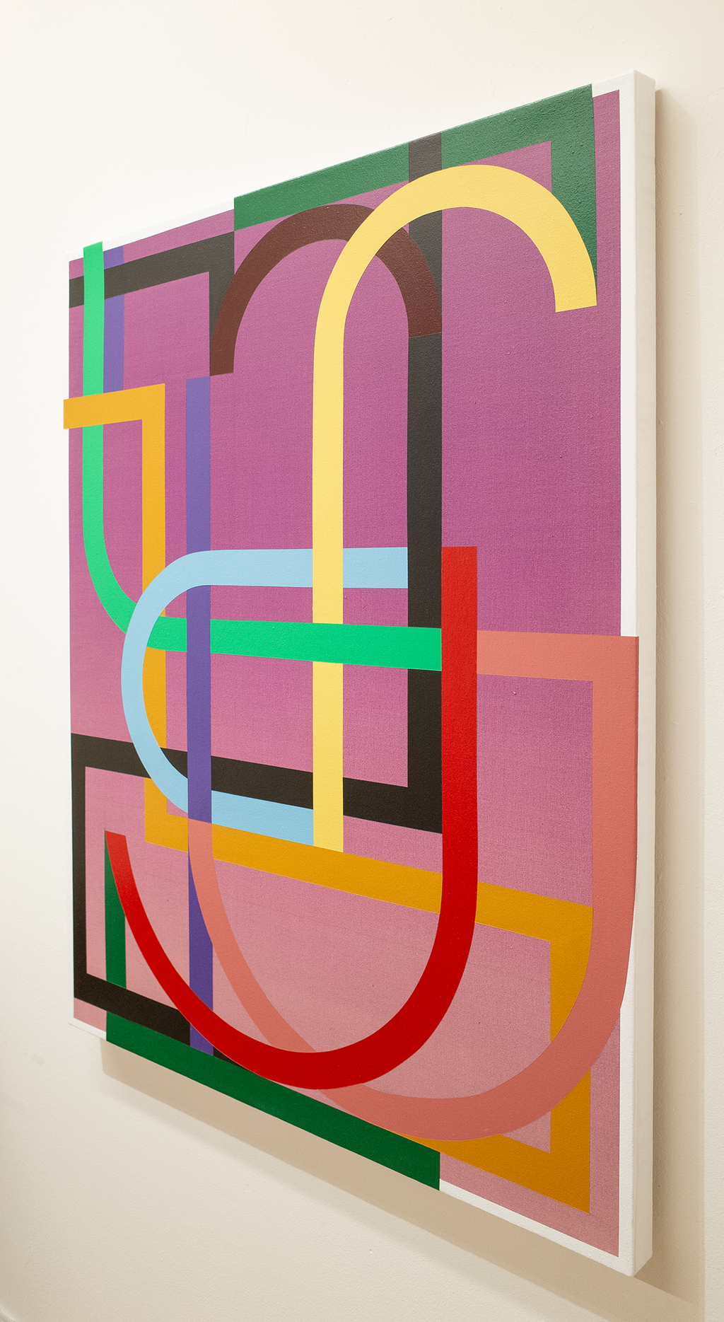 Painting by Christian Nguyen titled "Latifah" - 3.