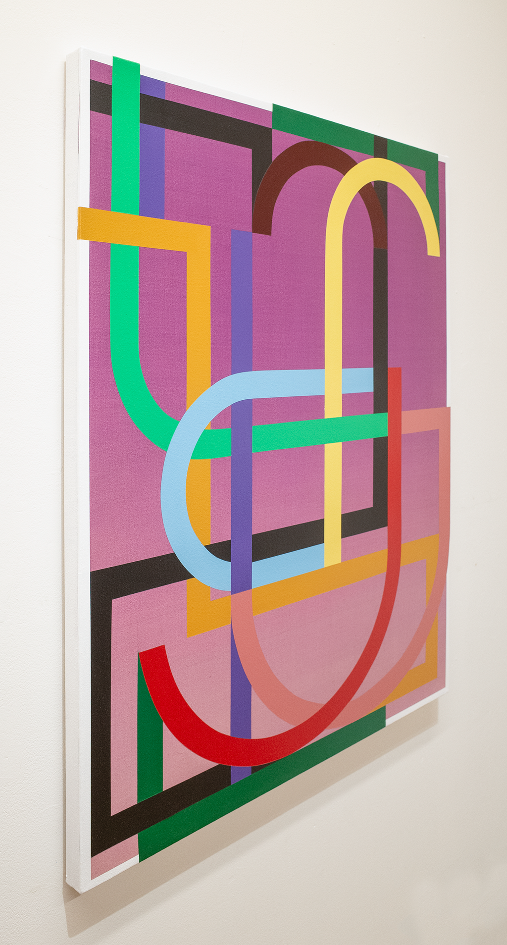 Painting by Christian Nguyen titled "Latifah" - 4.