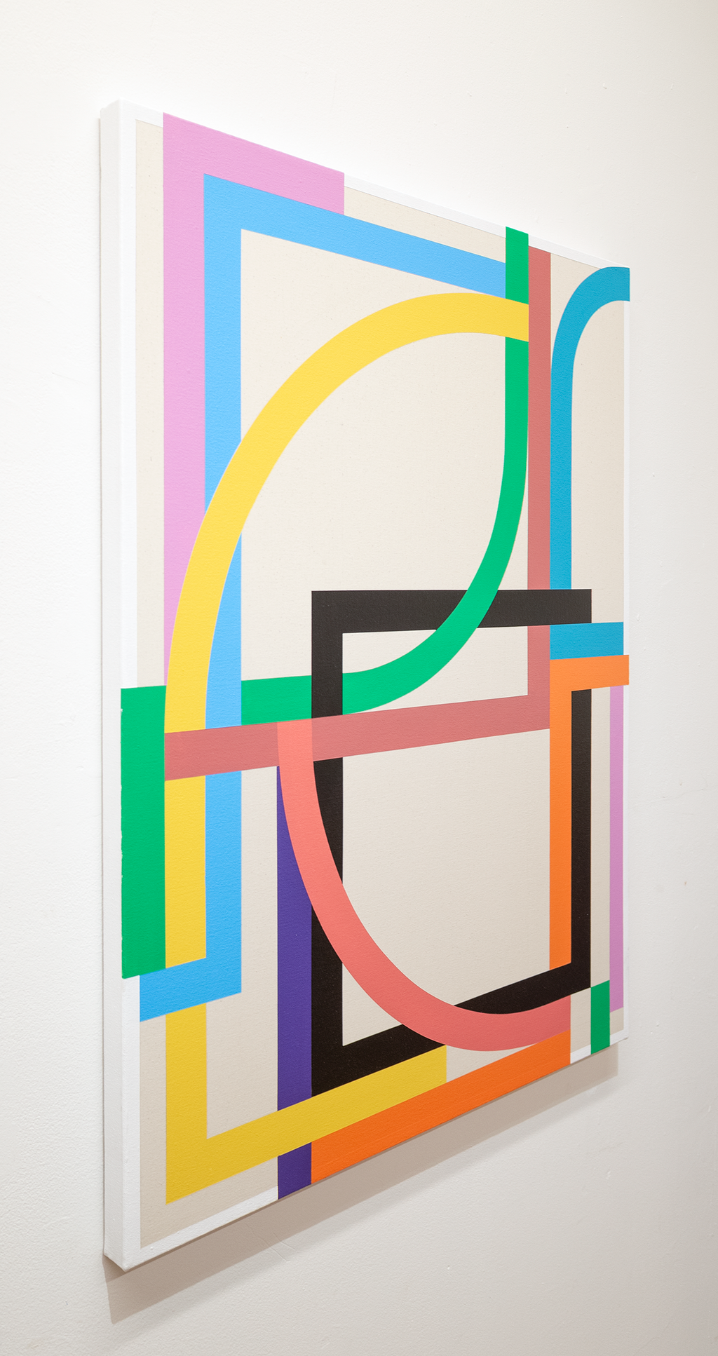 Painting by Christian Nguyen titled "Quartet" - 3.