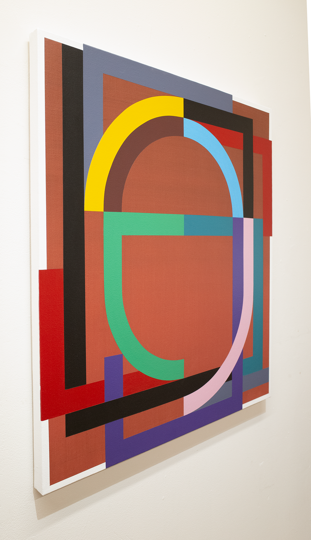 Painting by Christian Nguyen titled "Saquenay" - 3.