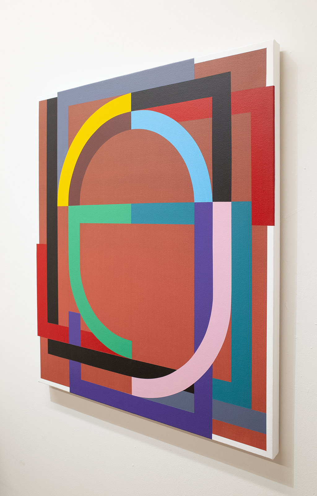 Painting by Christian Nguyen titled "Saquenay" - 4.