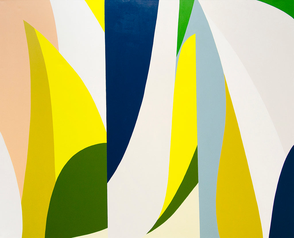 Painting by Christina Flowers titled "To Listen and Be Heard" - 2.