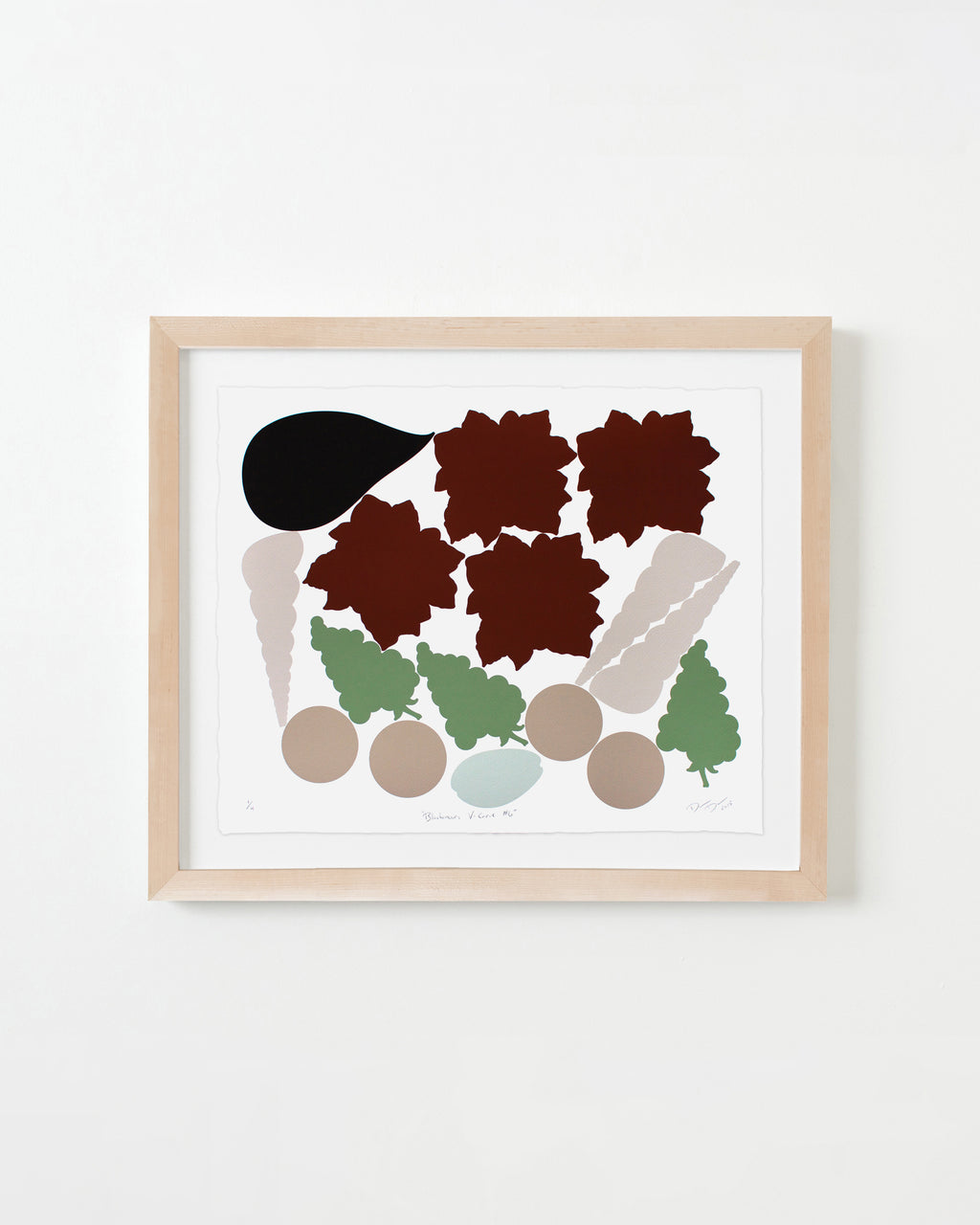 Print by Damien Davis titled "Blackamoors V-Carve #6" - 4.