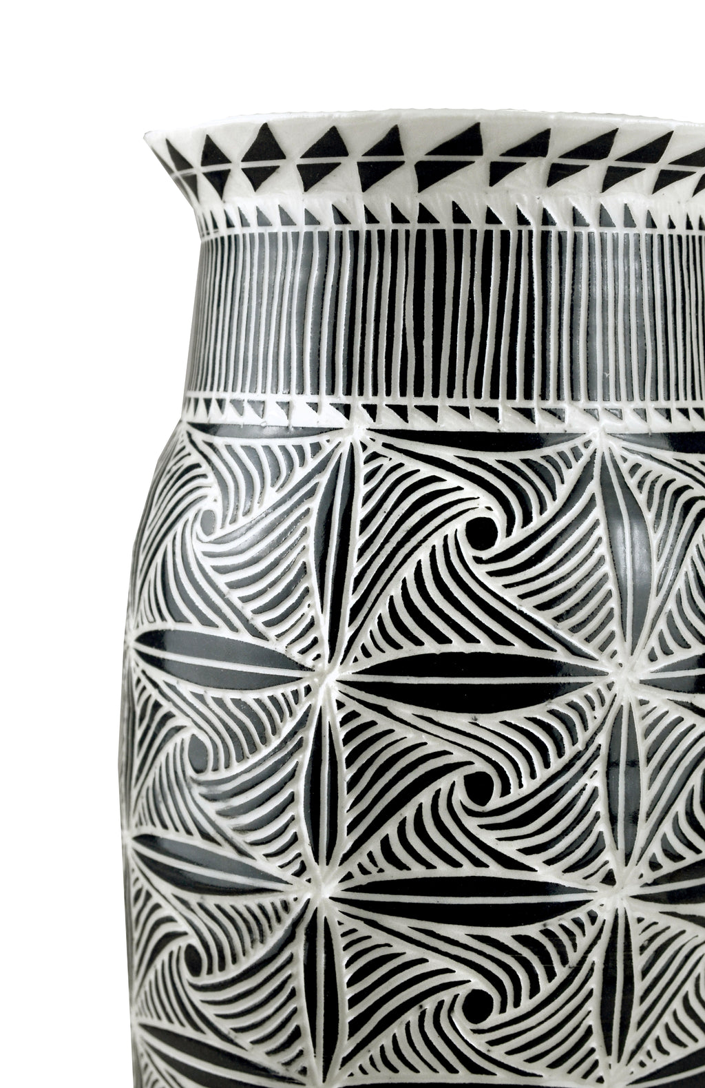 Sculpture by Dana Bechert titled "Whirl Vase" - 3.