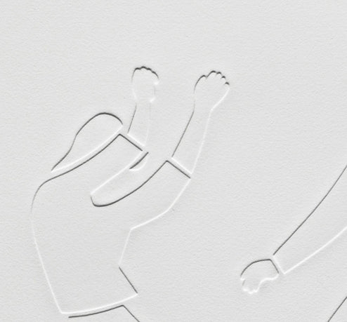 Print by Dana Bell titled "Dance with Arms Up" - 5.