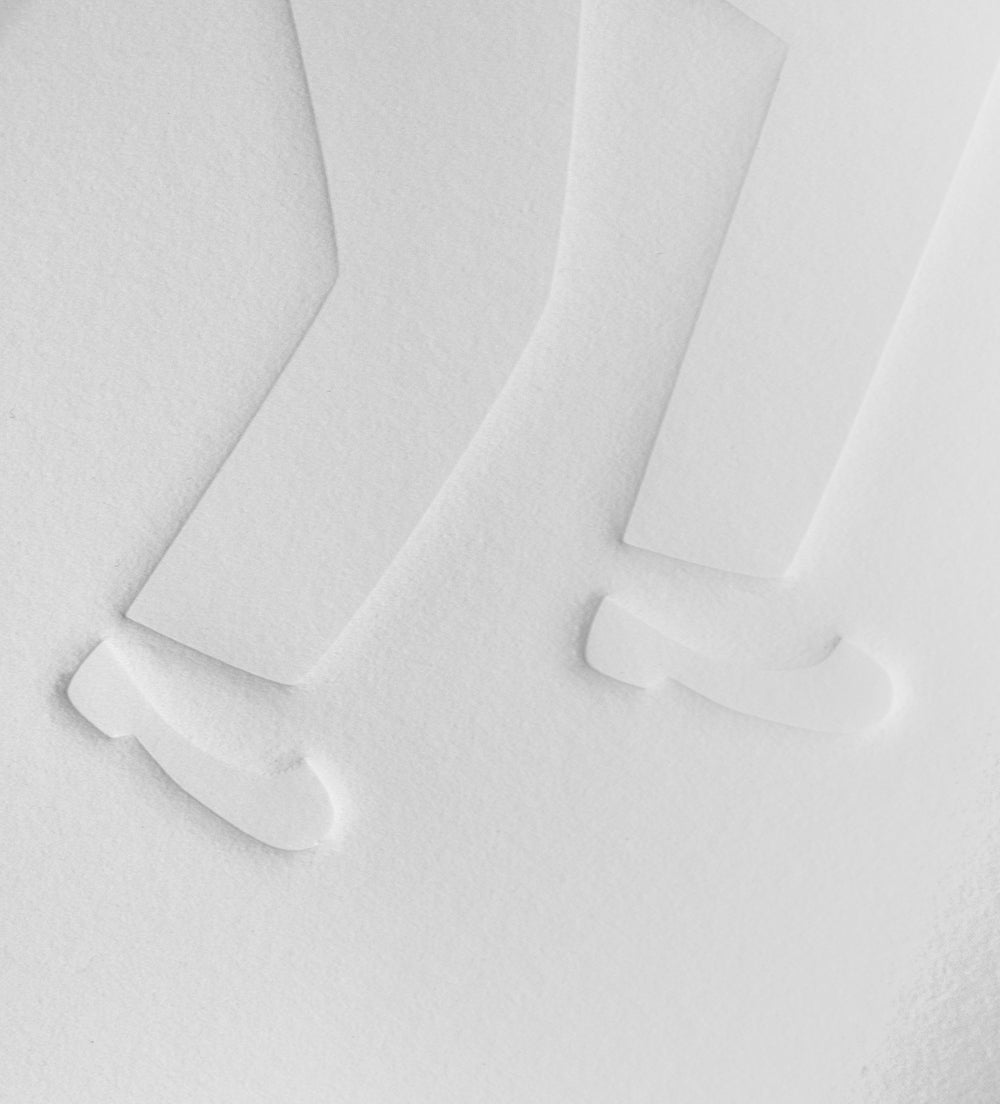 Print by Dana Bell titled "Dancing Across The Room" - 6.