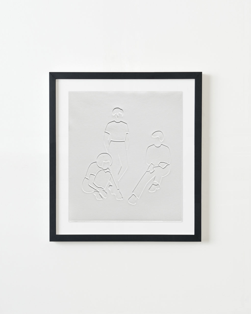 Print by Dana Bell titled "Look at My Foot Too" - 3.