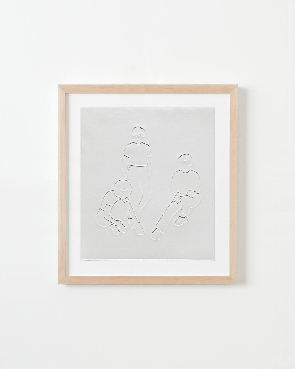 Print by Dana Bell titled "Look at My Foot Too" - 4.
