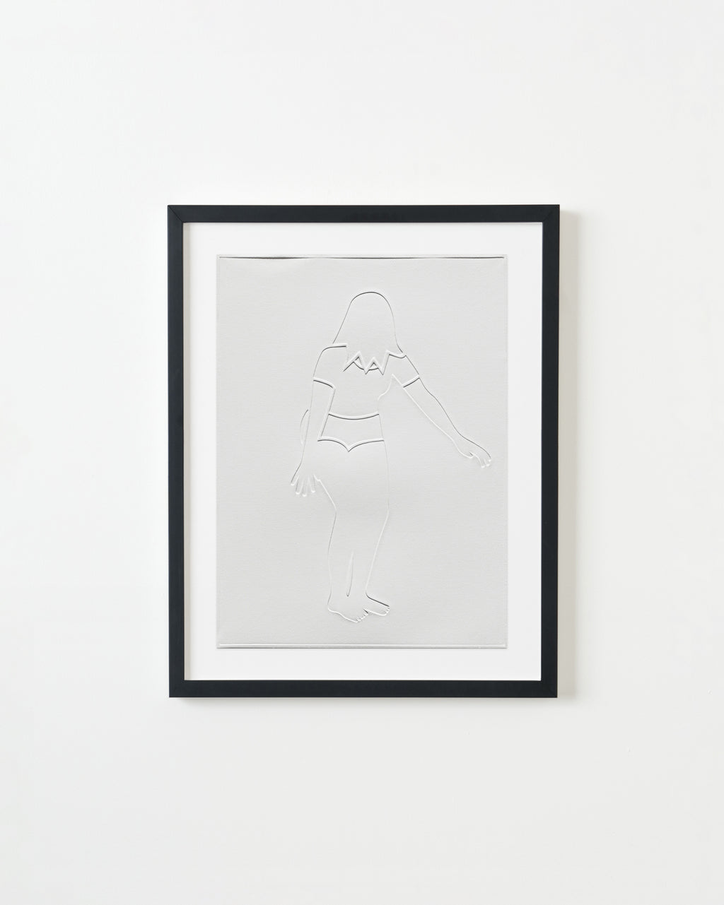 Print by Dana Bell titled "Standing After Jumping" - 3.