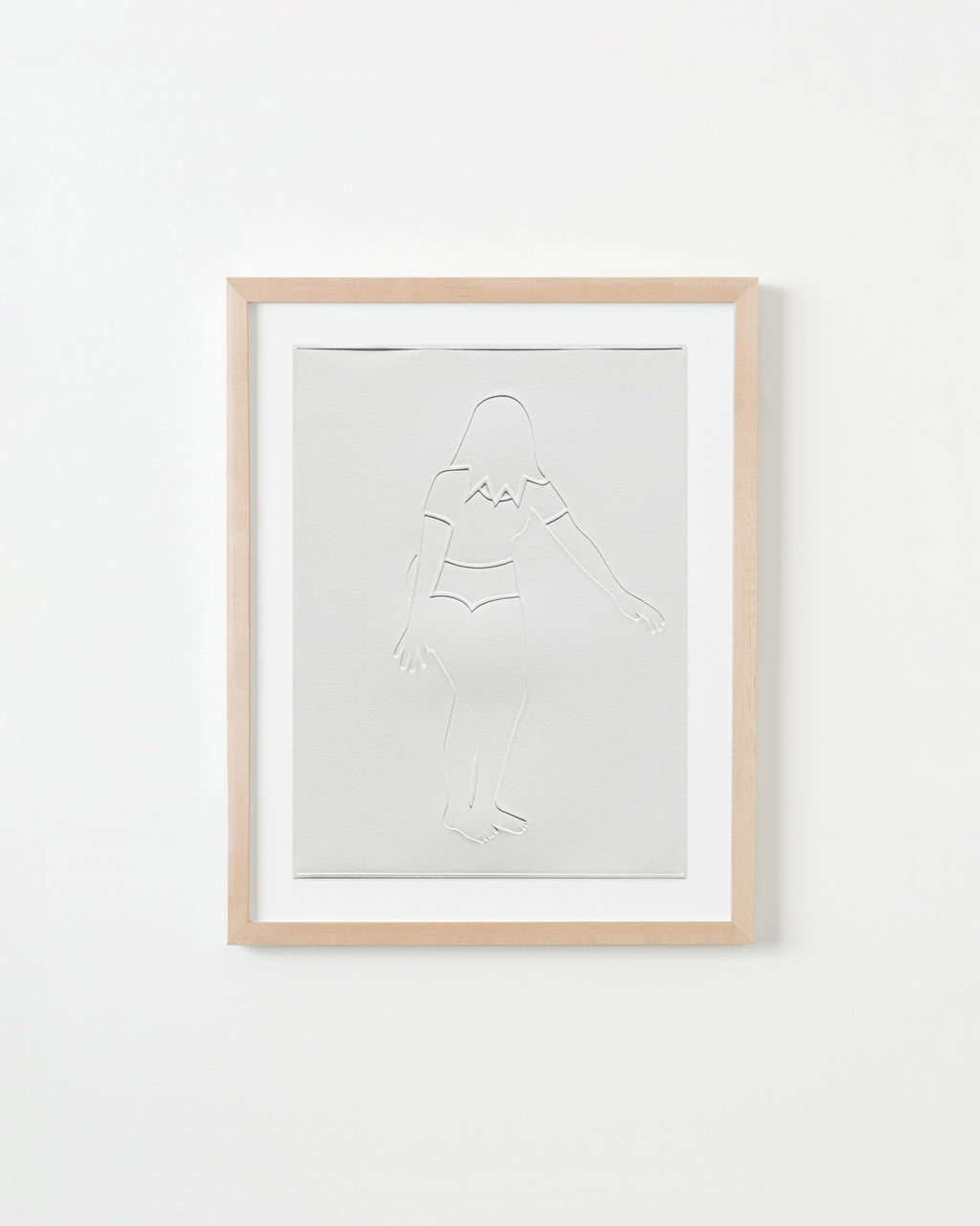 Print by Dana Bell titled "Standing After Jumping" - 4.