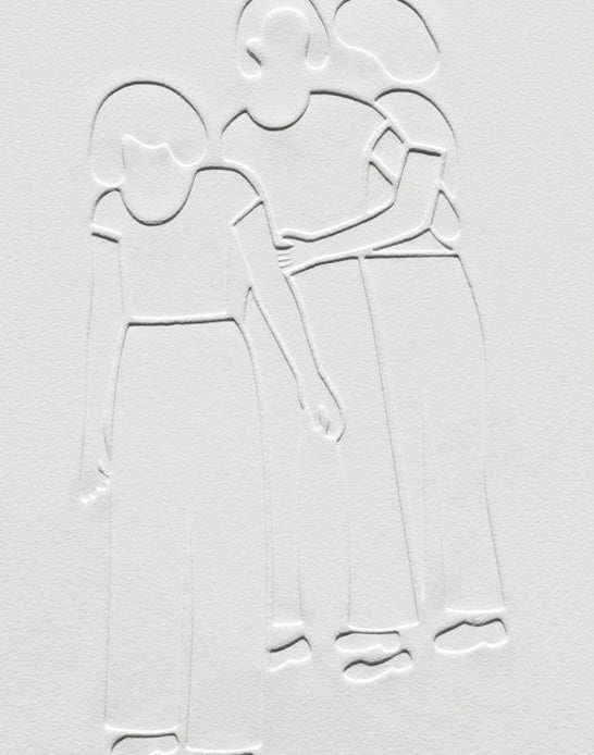 Print by Dana Bell titled "Three Entangle" - 2.